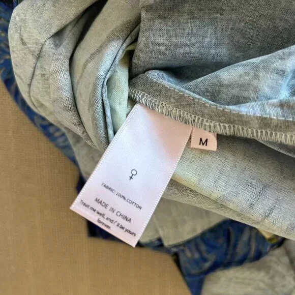 BEST Selkie The Starry Night Day Midi Dress Navy Van Gogh Masterpiece Medium - Picture 11 of 14